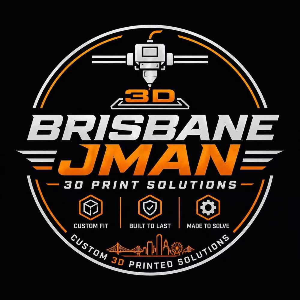 Brisbane Jman 3D Print Solutions logo